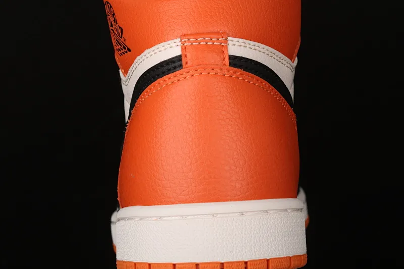 All categories Air Jordan Jordan series basketball shoes Air Jordan 1 High Air Jordan 1 Retro High OG AJ1 Joe 1 black orange white smashed backboard 555088-005